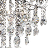 Rosina 48cm 6 Light Crystal Chandelier - Polished Chrome