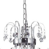 Rosina 63cm 7 Light Crystal Chandelier - Polished Chrome