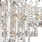 Rosina 83cm 8 Light Crystal Chandelier - Polished Chrome