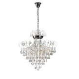 Rosina 83cm 8 Light Crystal Chandelier - Polished Chrome