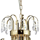 Rosina 63cm 7 Light Crystal Chandelier - French Gold
