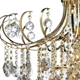 Rosina 63cm 7 Light Crystal Chandelier - French Gold