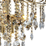 Rosina 63cm 7 Light Crystal Chandelier - French Gold