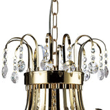 Rosina 83cm 8 Light Crystal Chandelier - French Gold