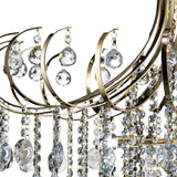 Rosina 83cm 8 Light Crystal Chandelier - French Gold