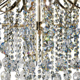Rosina 83cm 8 Light Crystal Chandelier - French Gold