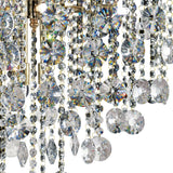 Rosina 83cm 8 Light Crystal Chandelier - French Gold