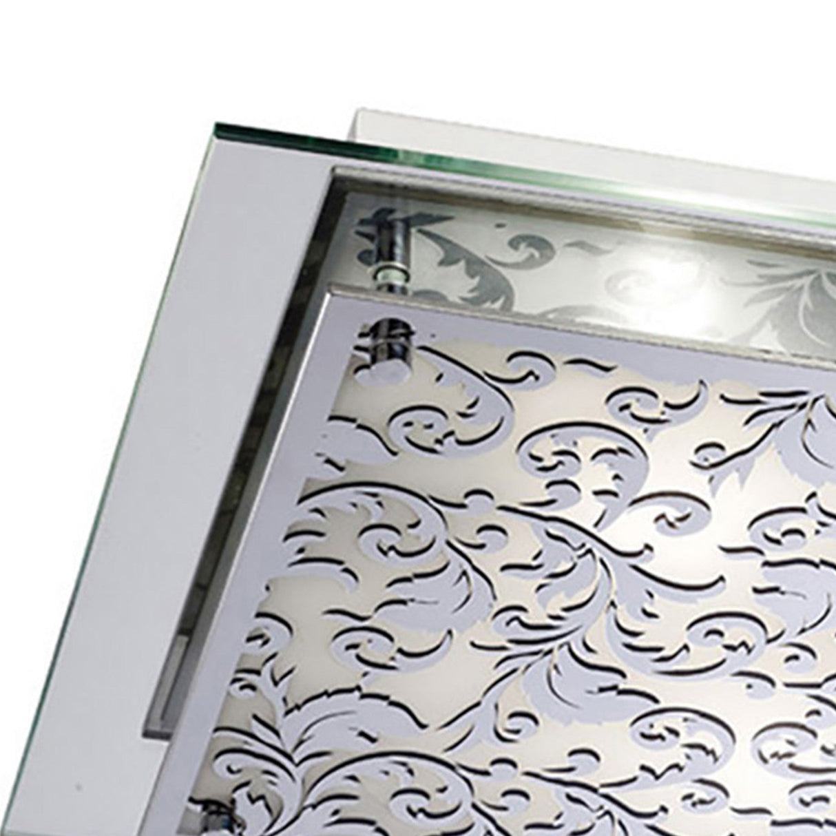 Roveta 2 Light Wall/Flush Ceiling Light - Polished Chrome