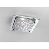 Roveta 2 Light Wall/Flush Ceiling Light - Polished Chrome