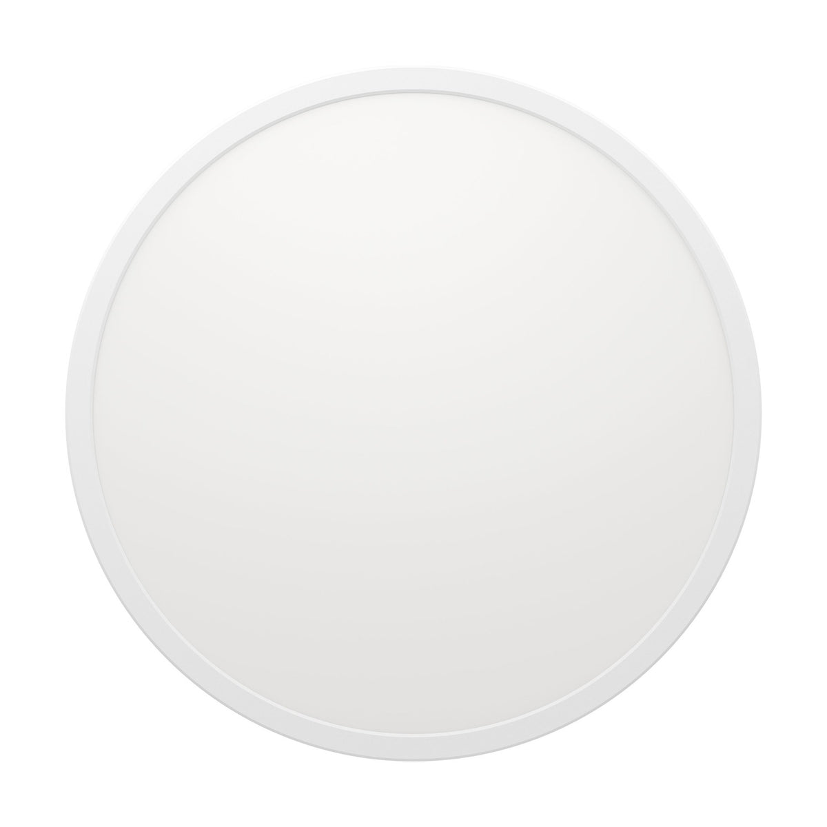 Rovito LED Flush Ceiling Light 50cm - White