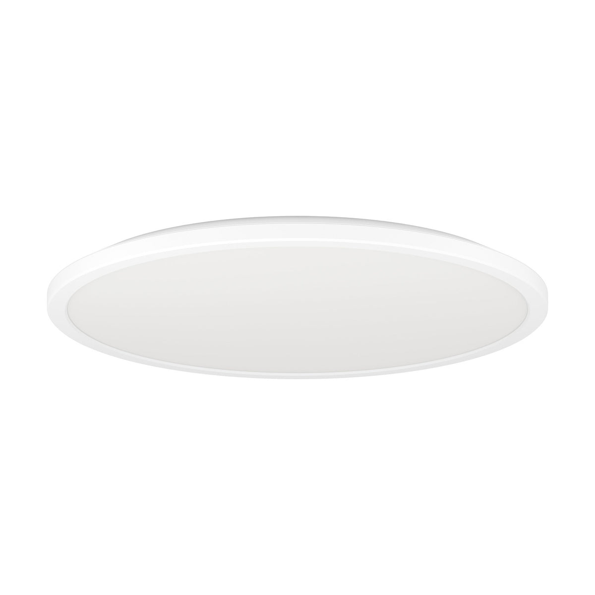Rovito LED Flush Ceiling Light 50cm - White