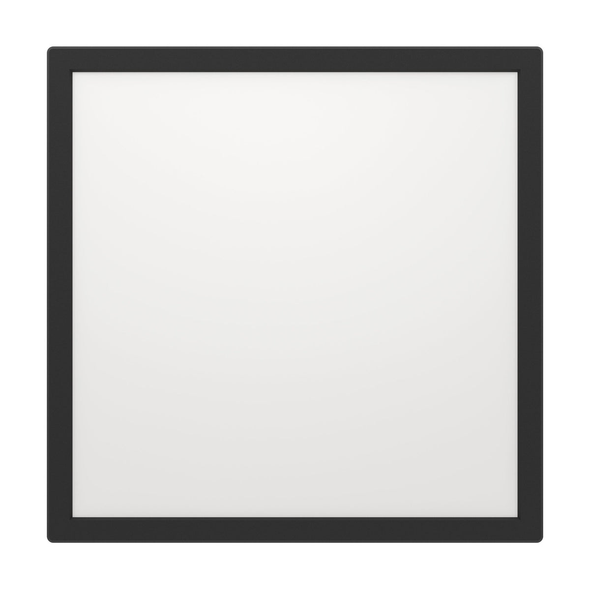 Rovito LED Panel Light 39 x 39cm with Remote - Black