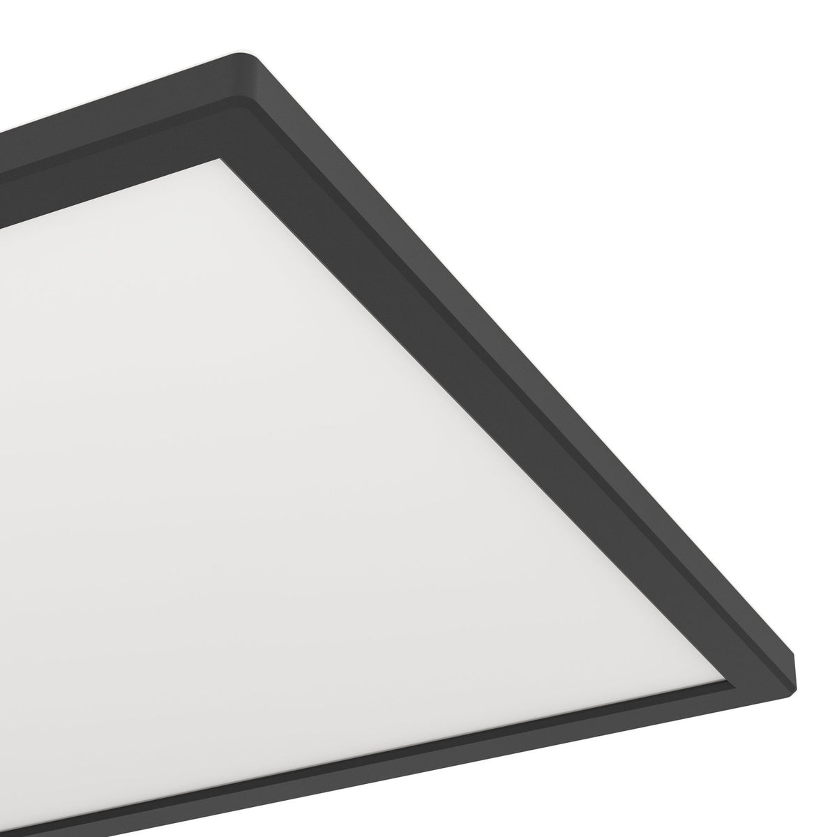 Rovito LED Panel Light 39 x 39cm with Remote - Black