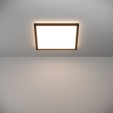 Rovito LED Panel Light 39 x 39cm with Remote - Black