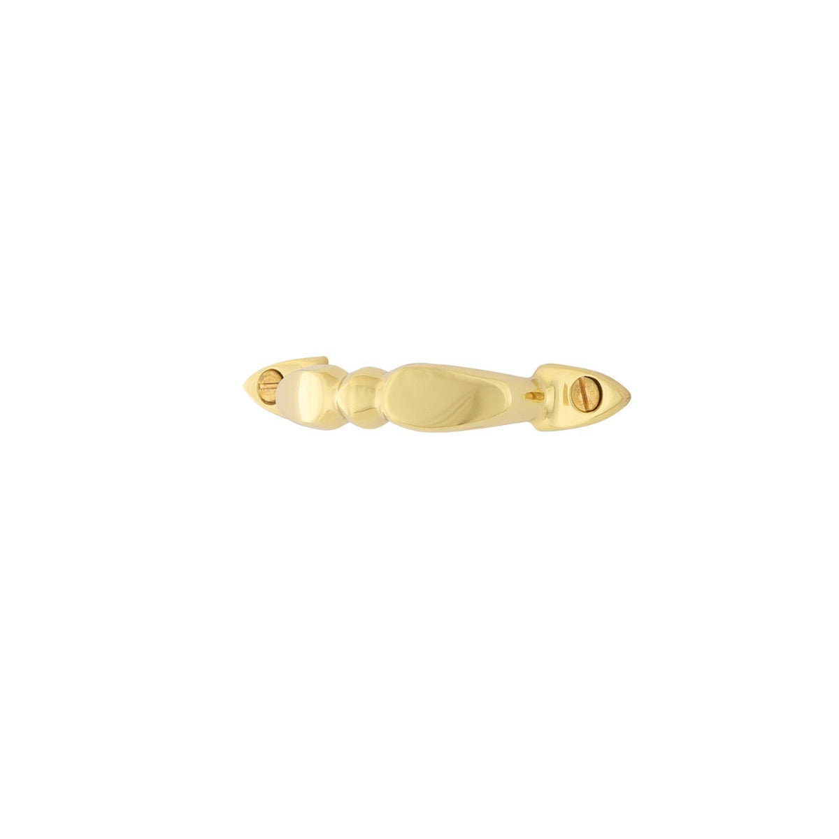 Rush Small Brass Pull Handle - 8cm