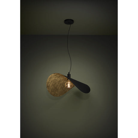 Saceda Pendant Light 80 x 55cm - Black & Gold
