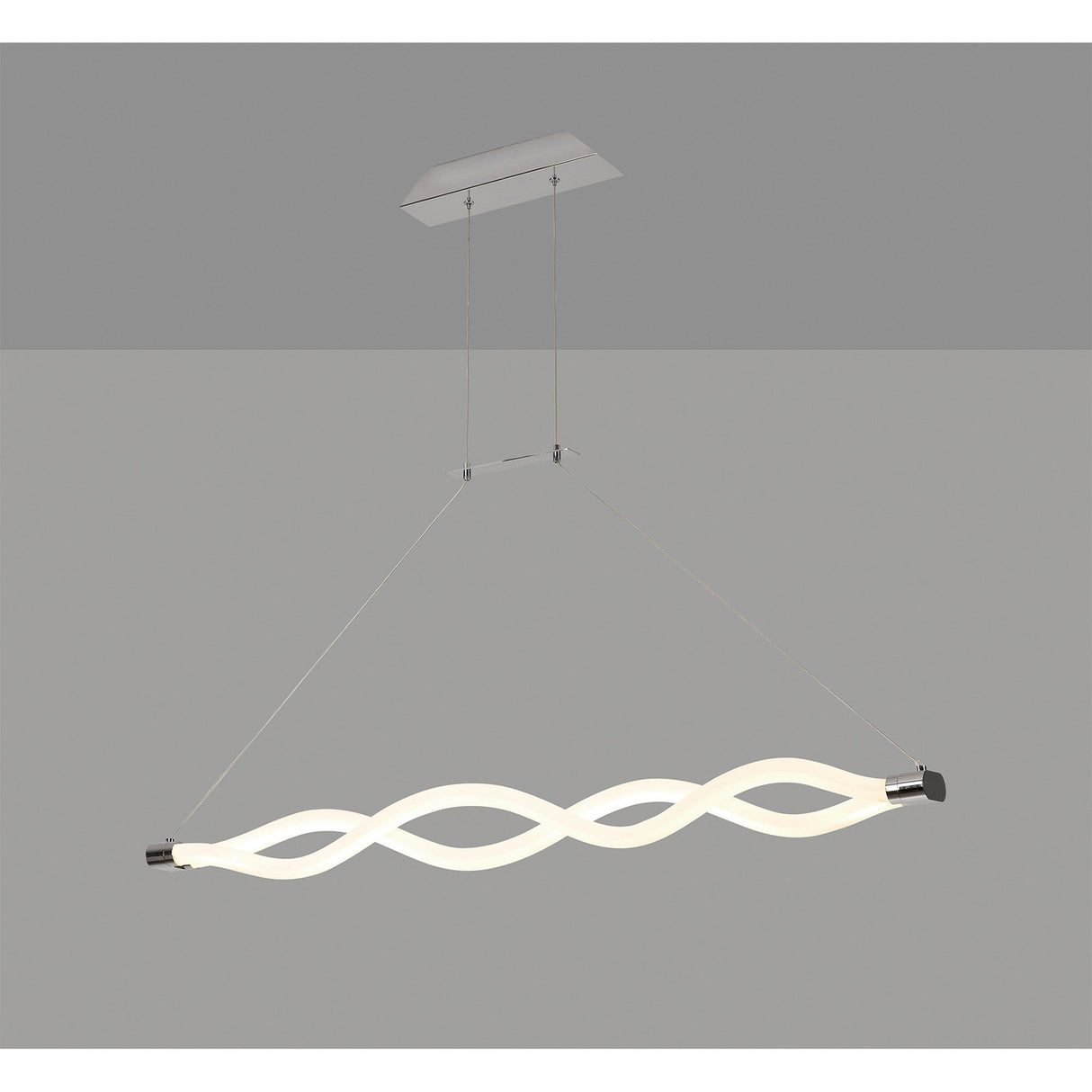 Sahara LED Linear Suspension Light 40W 3000K - Chrome