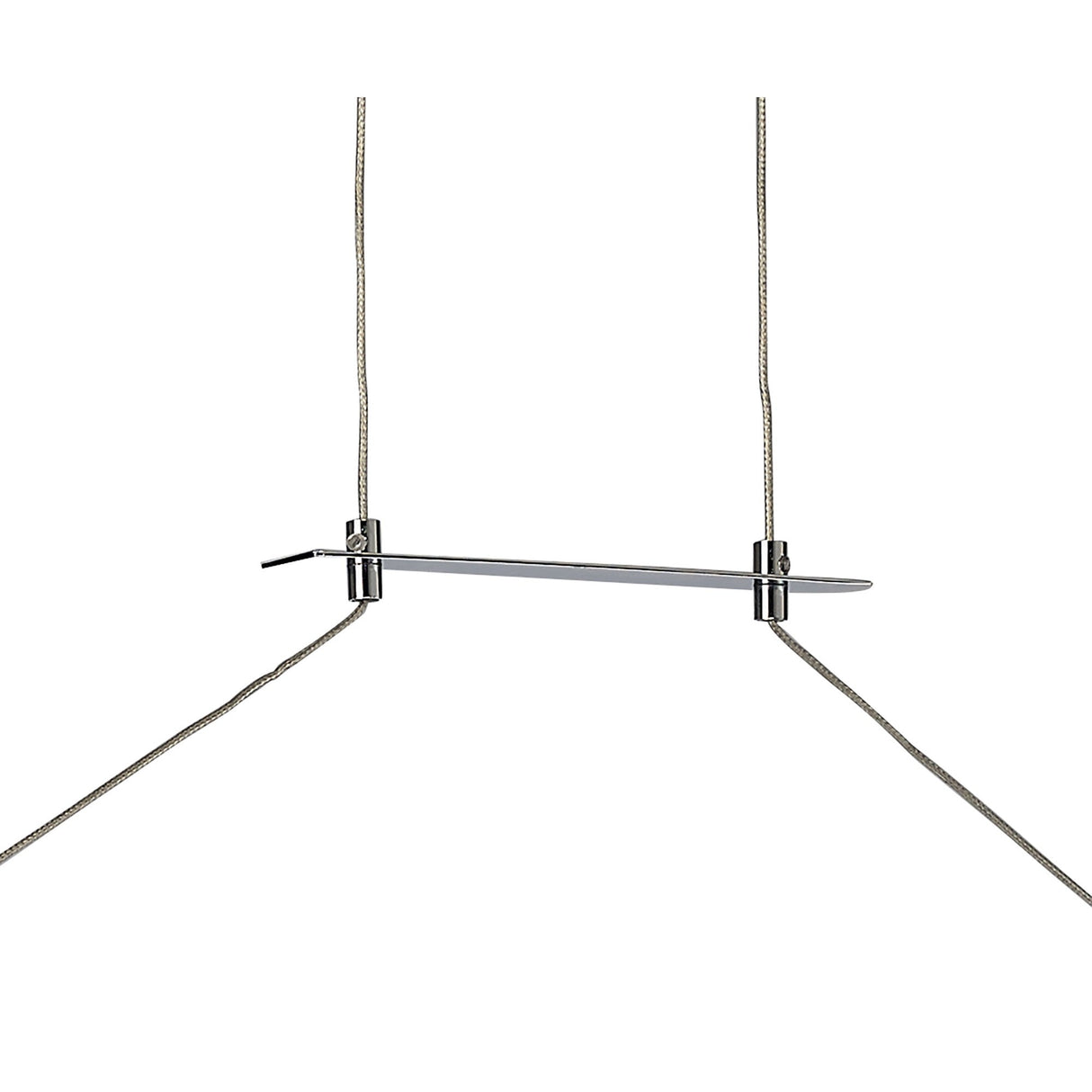 Sahara Dimmable LED Linear Suspension Light 36W 3000K - Chrome