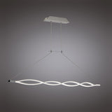 Sahara Dimmable LED Linear Suspension Light 36W 3000K - Chrome