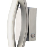 Sahara Dimmable LED Wall Light 6W 3000K - Chrome