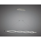 Sahara  Dimmable LED Linear Suspension Light 42W 3000K - Chrome
