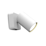 Sal 1 Light Single Spotlight With Switch - Matt White