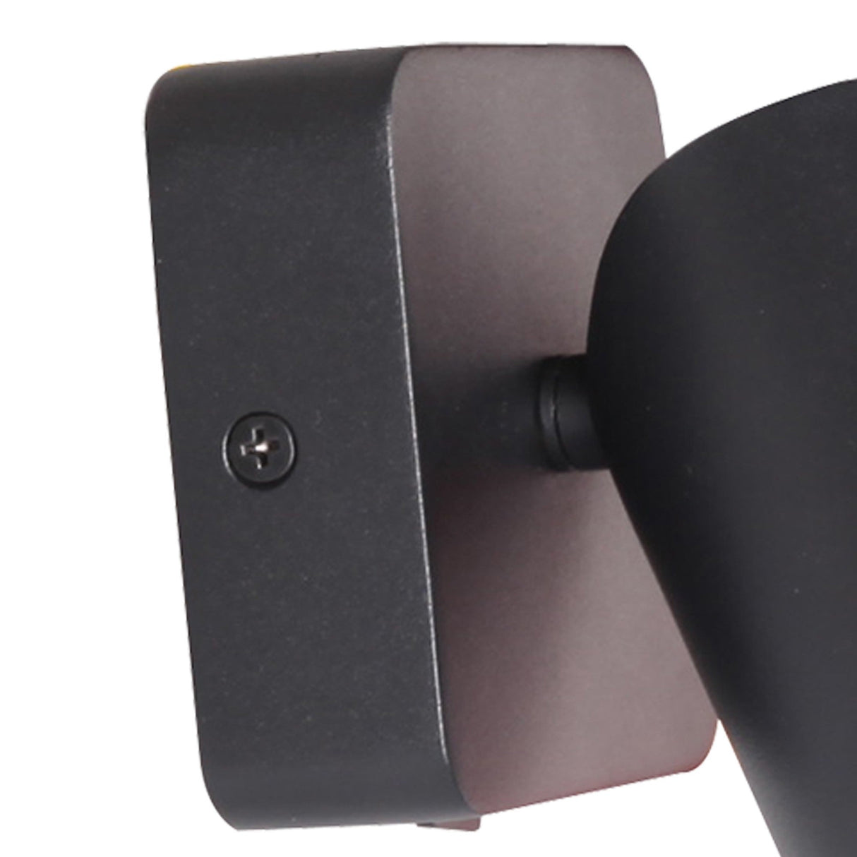 Sal 1 Light Single Spotlight With Switch - Matt Black