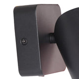 Sal 1 Light Single Spotlight With Switch - Matt Black