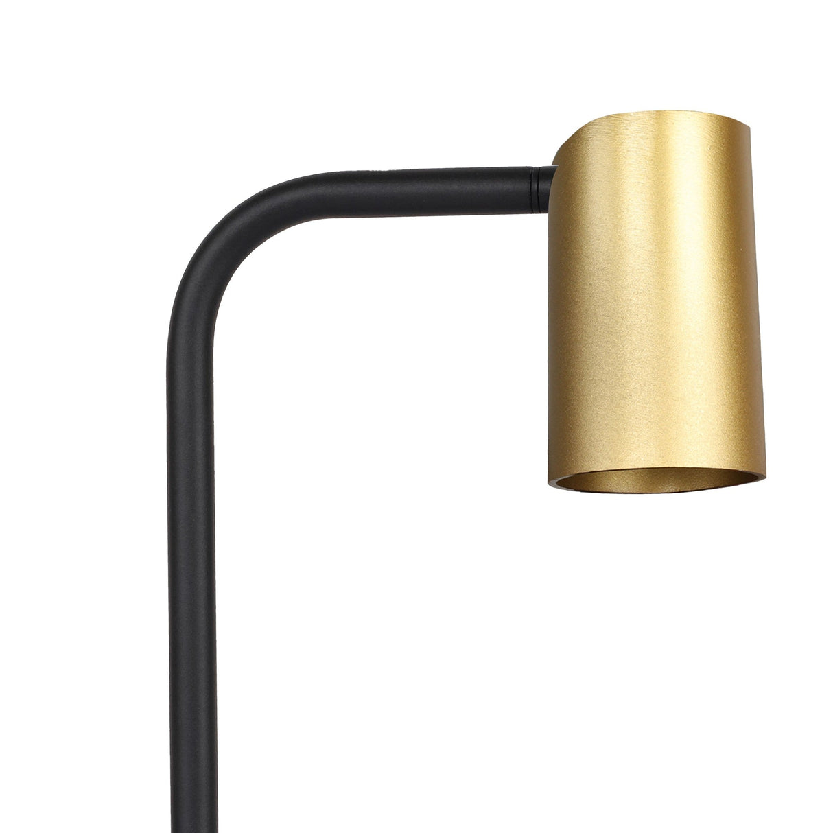 Sal Small 1 Light Table Lamp - Satin Gold & Matt Black