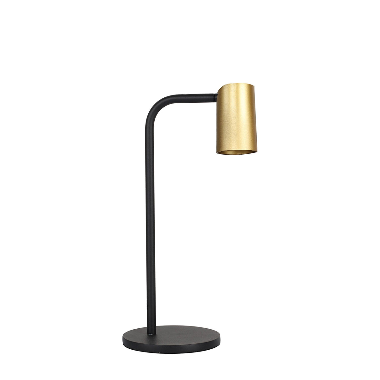 Sal Small 1 Light Table Lamp - Satin Gold & Matt Black
