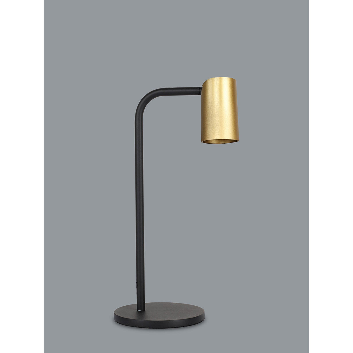 Sal Small 1 Light Table Lamp - Satin Gold & Matt Black