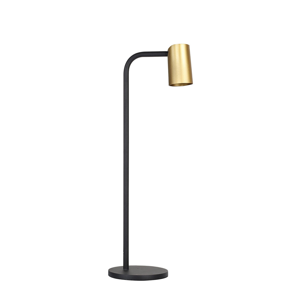 Sal Large 1 Light Table Lamp - Satin Gold & Matt Black