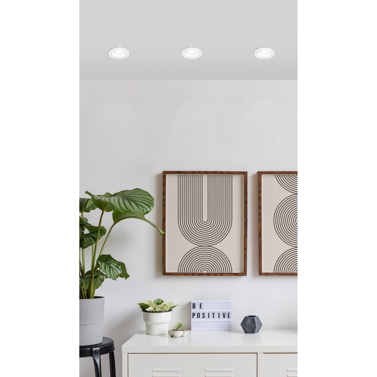 Salabate LED Downlight Warm White - White