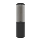 Salle Outdoor Wall Light - Black & Smoked