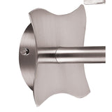 Salomon 1 Light Wall Light With Switch - Satin Nickel