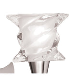 Salomon 1 Light Wall Light With Switch - Satin Nickel