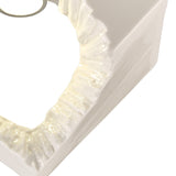 Salvio LED Square Ceramic Semi-Flush Ceiling Light 4200K 3W - White