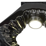 Salvio LED Square Ceramic Semi-Flush Ceiling Light 4200K 3W - Black