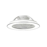 Samoa CCT Dimmable LED Ceiling Retractable Fan Light With Remote Control - White