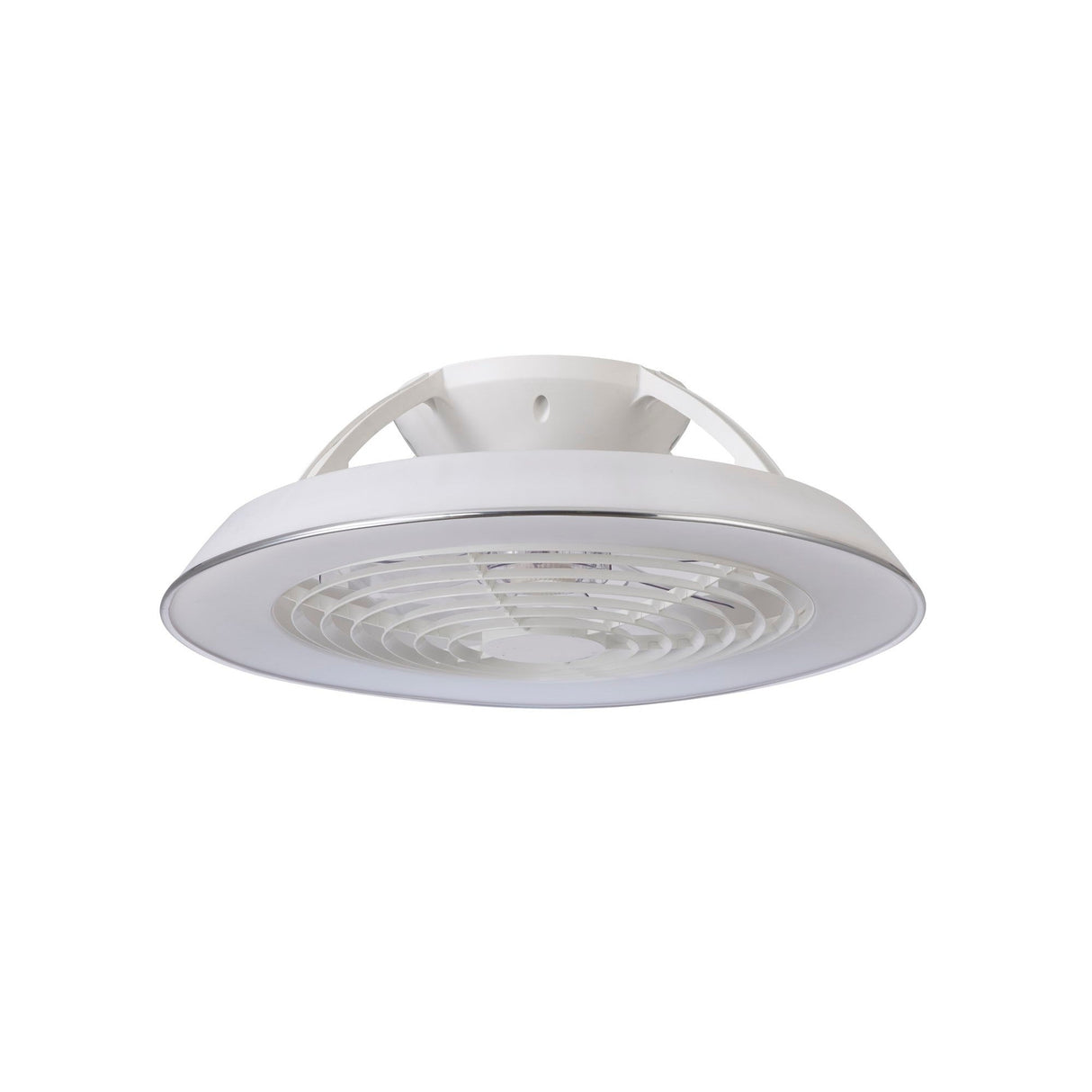 Samoa CCT Dimmable LED Ceiling Retractable Fan Light With Remote Control - White