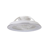 Samoa CCT Dimmable LED Ceiling Retractable Fan Light With Remote Control - White