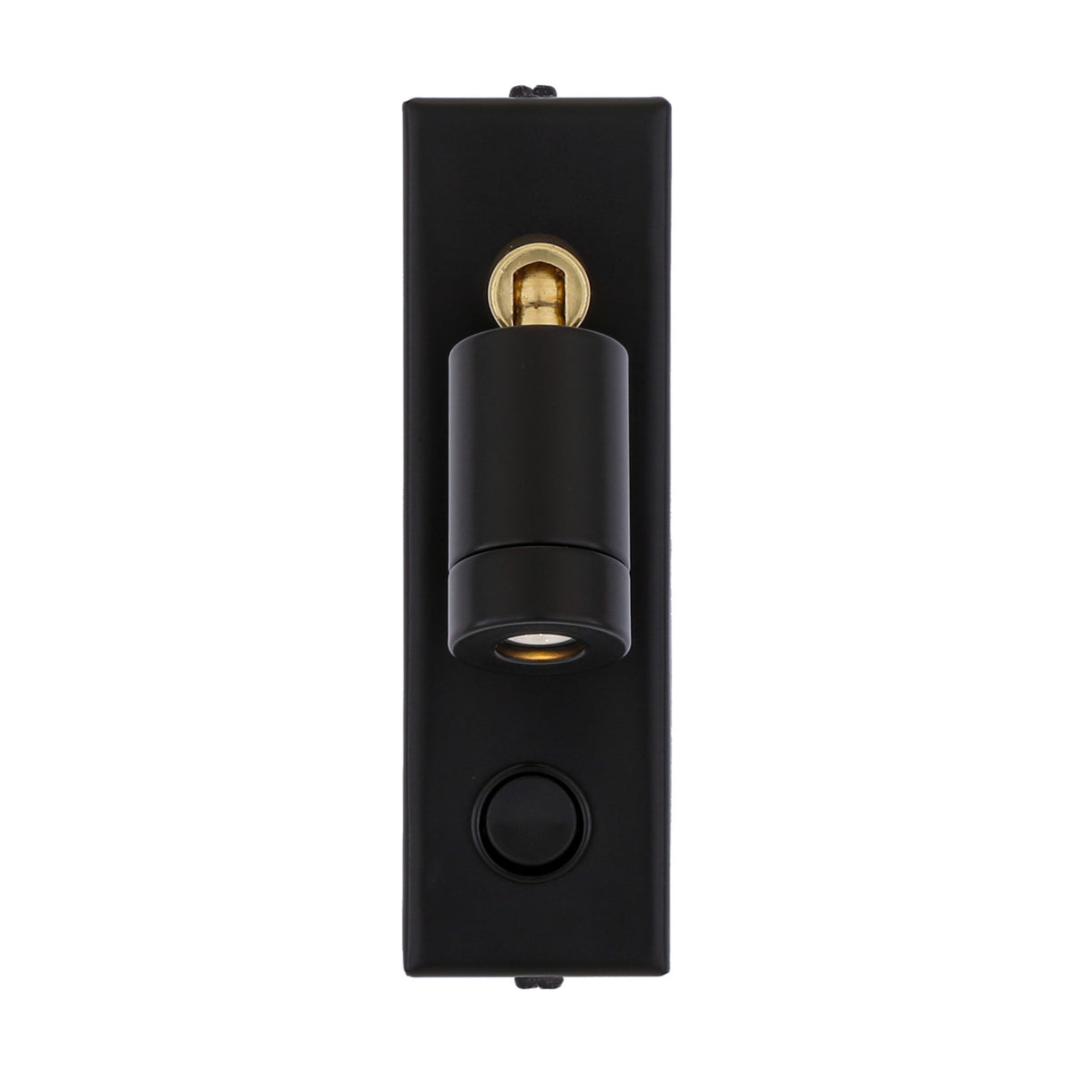 Sampio Brass LED Wall Spotlight