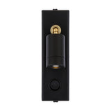 Sampio Brass LED Wall Spotlight