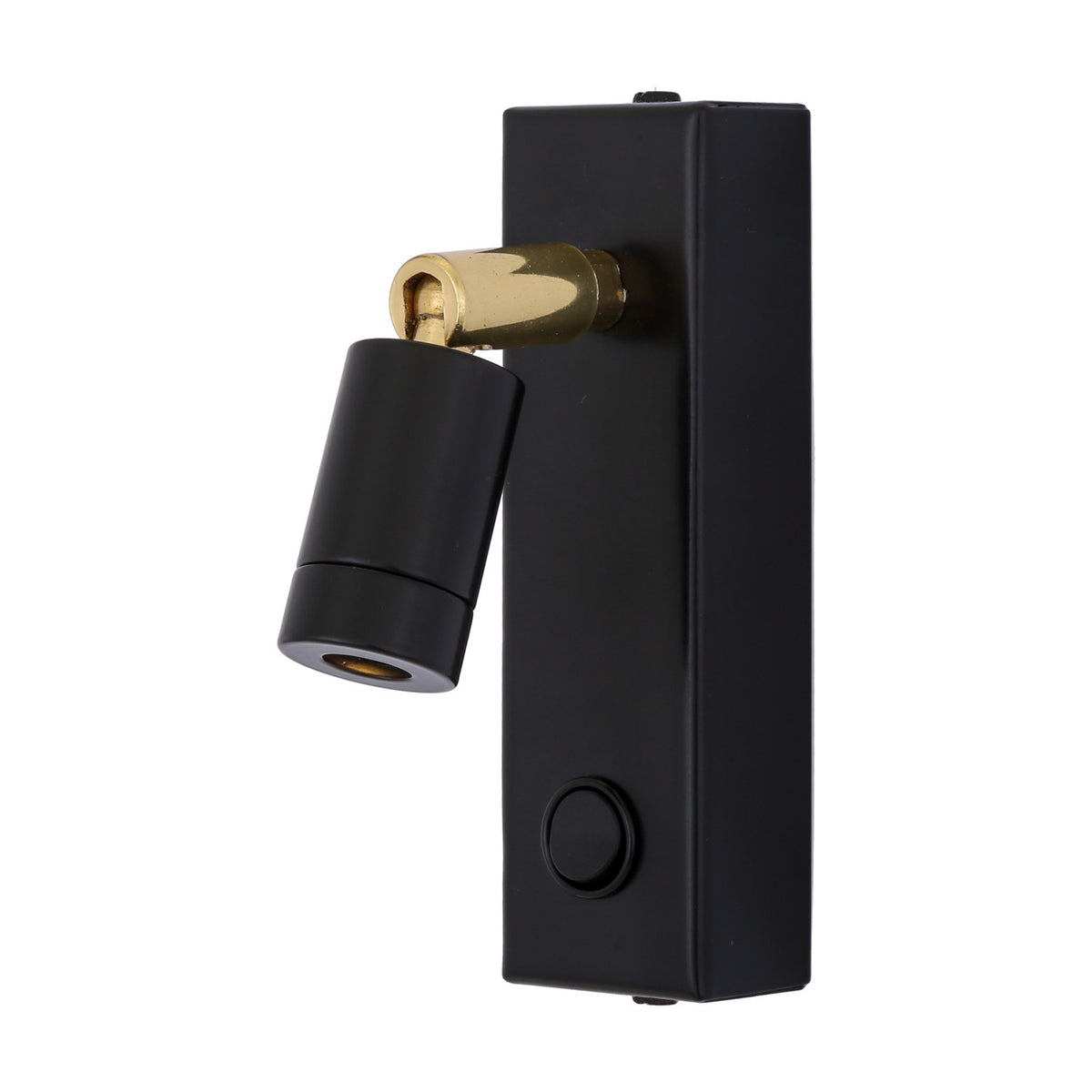 Sampio Brass LED Wall Spotlight