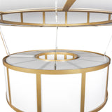 Santa Fe 2 Tier Ring Chandelier