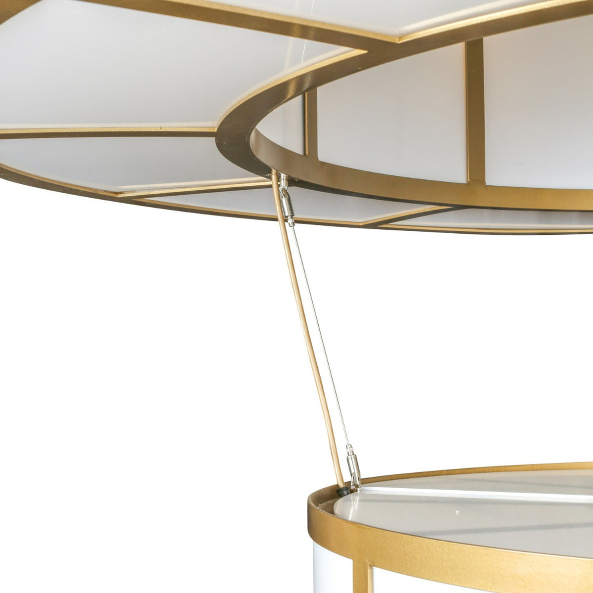 Santa Fe 2 Tier Ring Chandelier