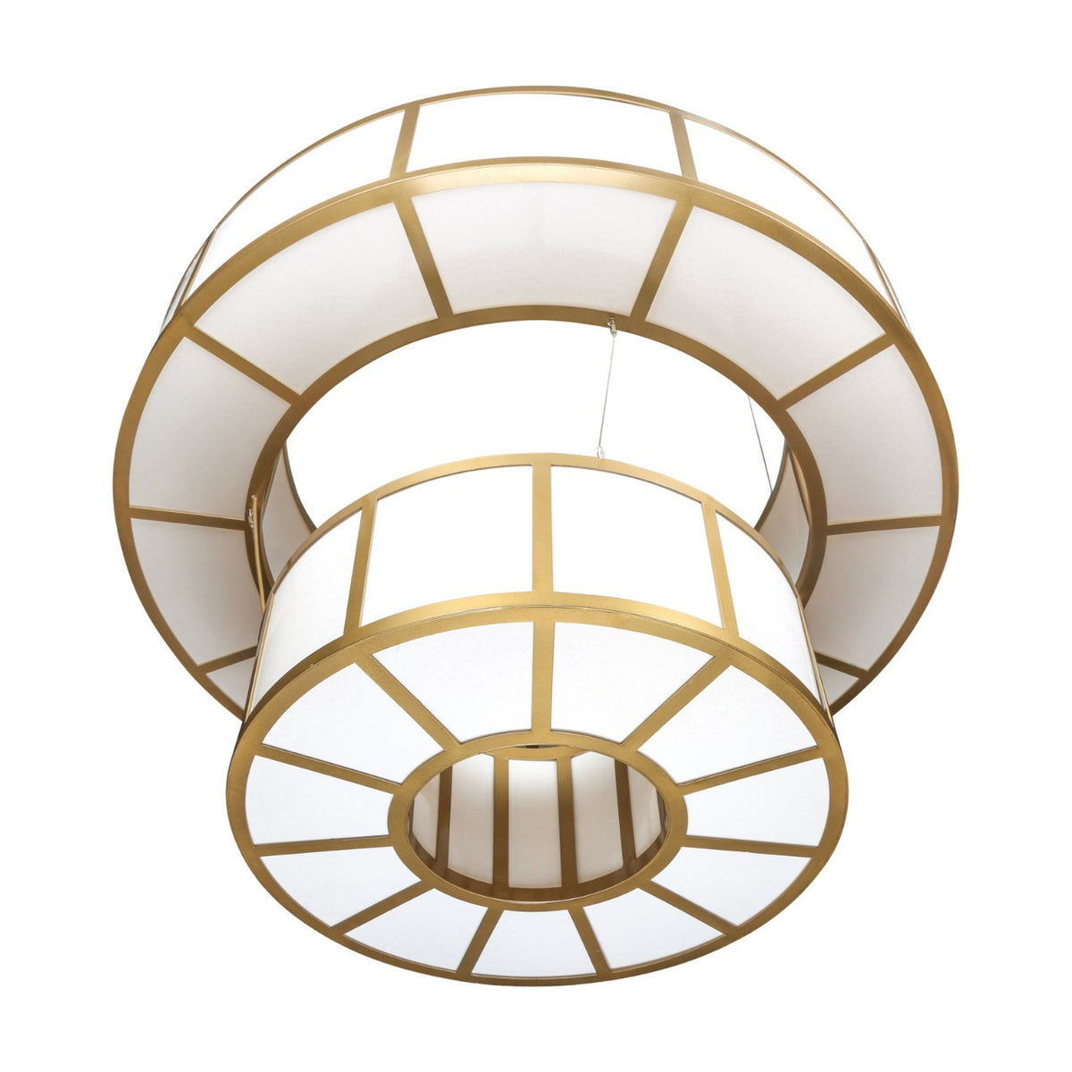 Santa Fe 2 Tier Ring Chandelier