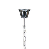 Santo 52cm 4 Light Crystal Chandelier - Polished Chrome