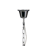 Santo 66cm 6 Light Crystal Chandelier - Polished Chrome