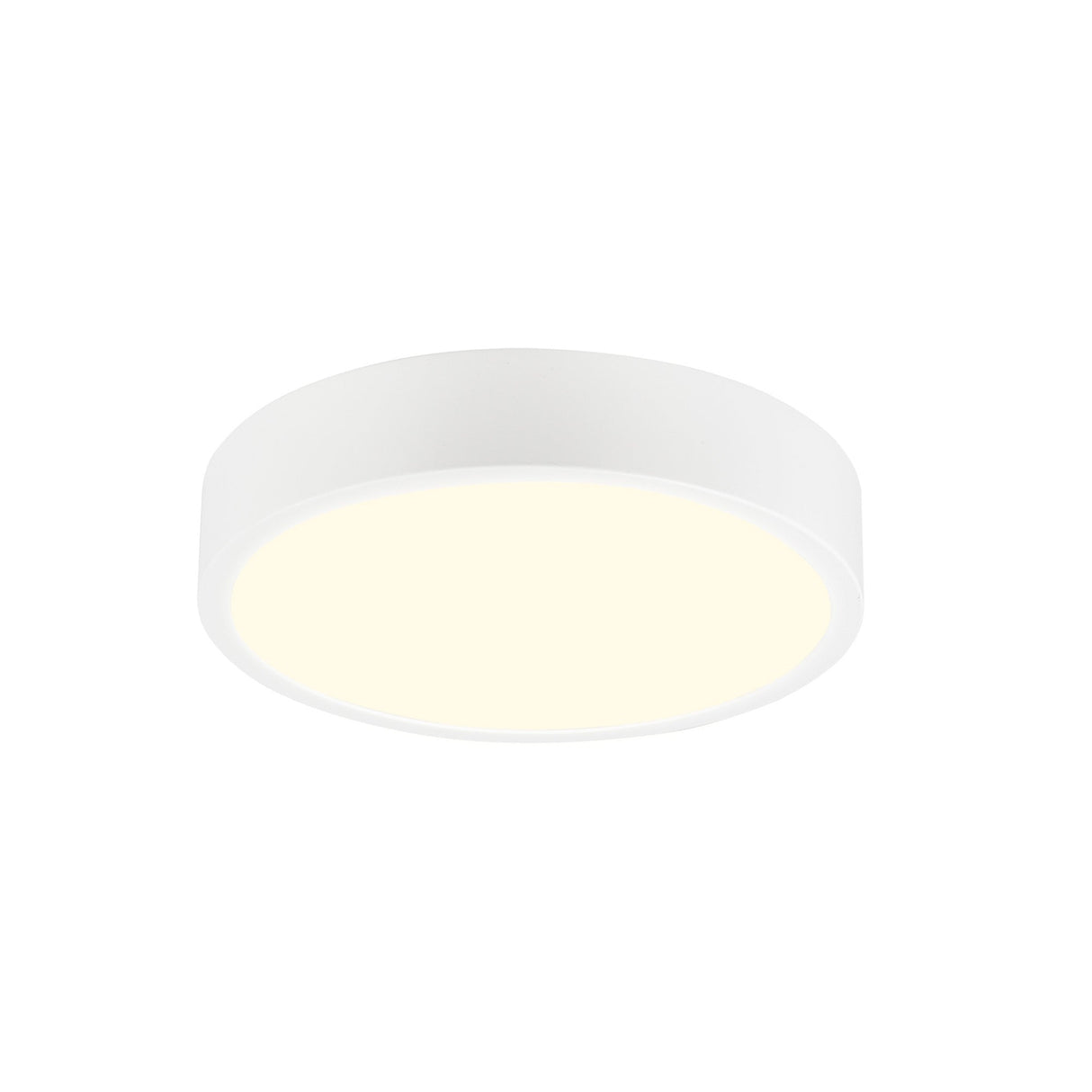 Saona Extra Small Round LED Flush Ceiling Light 8W 3000K - White